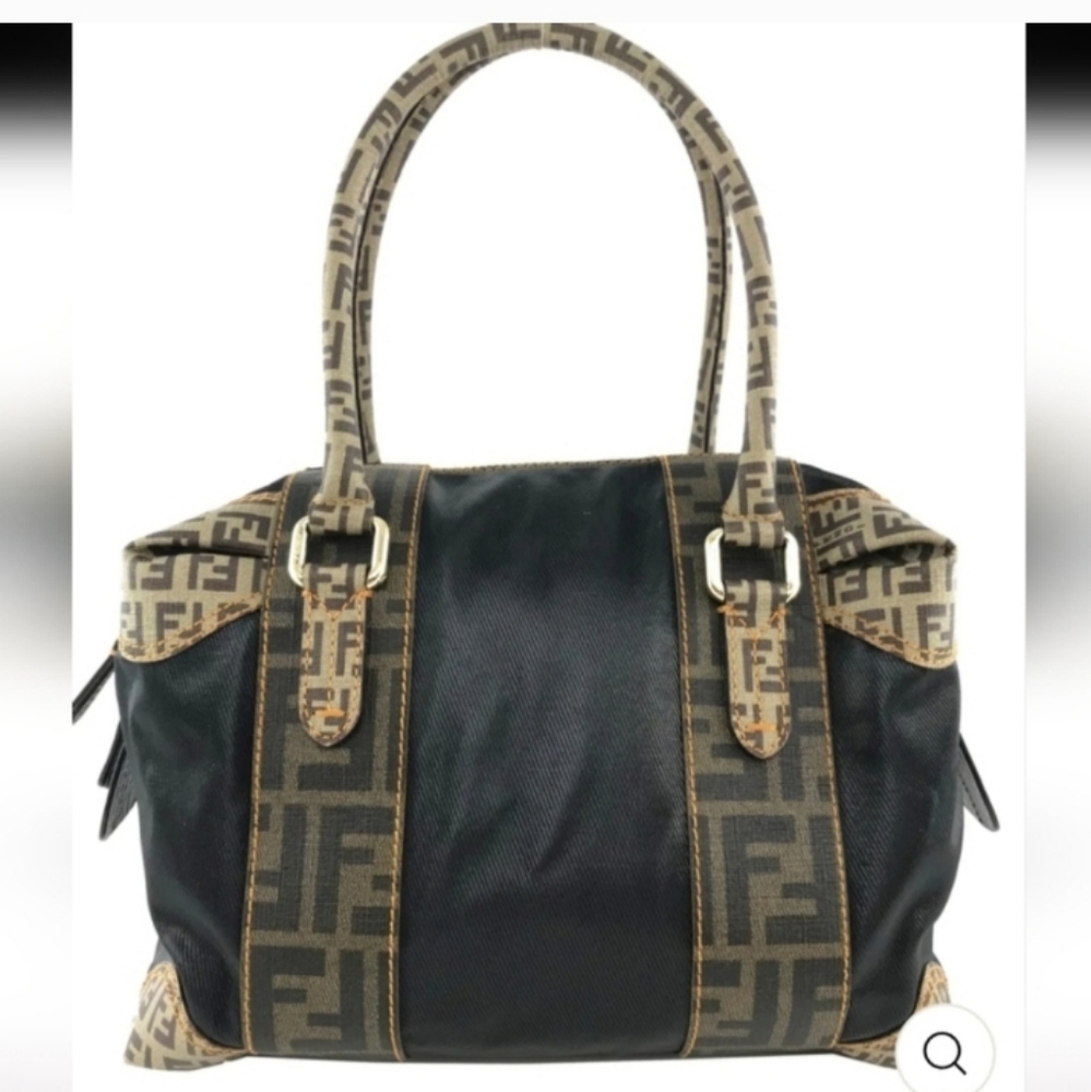 FENDI Zucca Tote / Shoulder Bag